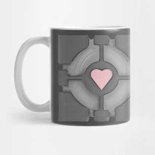 companion cube Mug